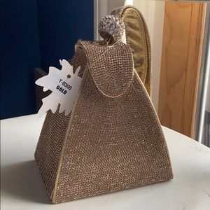 Cute bedazzled clutch never used